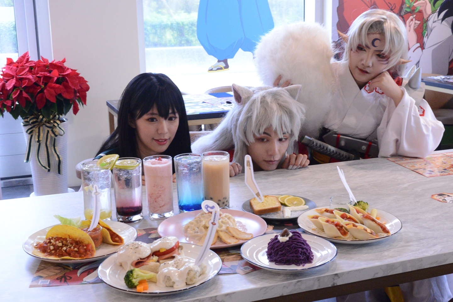 MyAnime Café台北三創七樓全新登場！台灣首度犬夜叉主題餐點吸粉絲