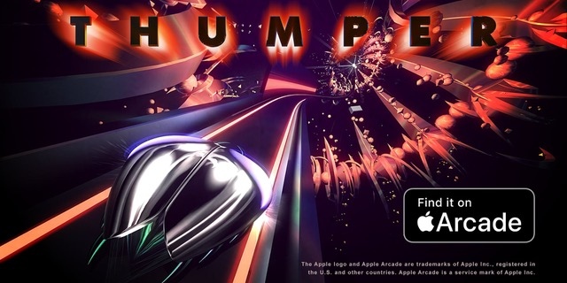 太空梗正夯！Apple Arcade 推出太空甲蟲《Thumper》酷炫效果挑戰節奏遊戲爽度極限