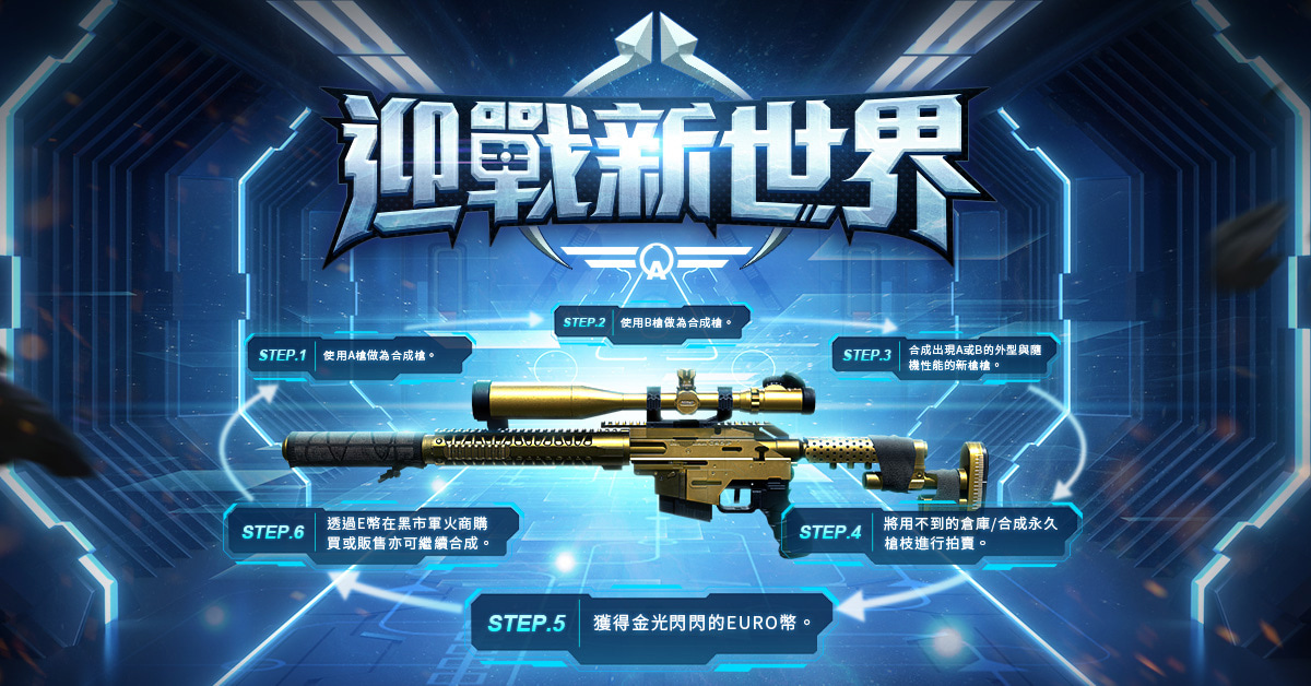 迎戰新世界！《A.V.A戰地之王》推出台灣地圖「金瓜石」與全新槍枝拍賣、合成系統