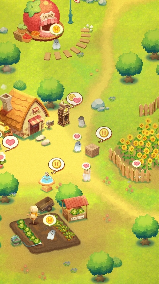 超可愛「助六」倉鼠畫家「GOTTE」美術設計《hamster valley》iOS 限定封測 4 月中推出