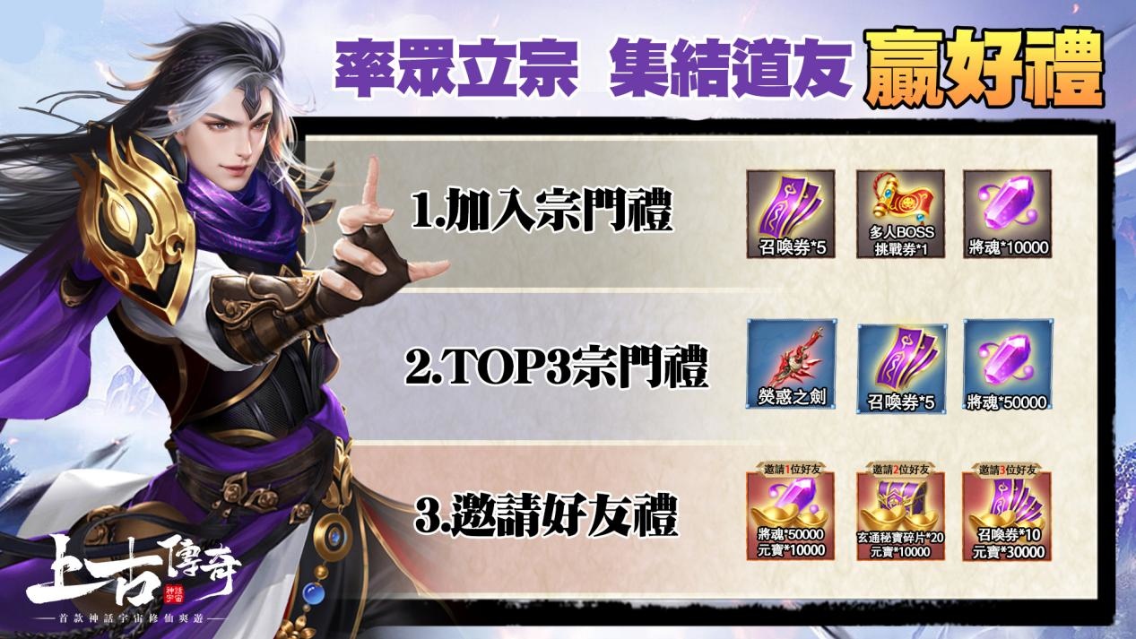 修仙手遊《上古傳奇-神話宇宙》公開劍神代言人邱心志 即日起正式開啟事前預約活動