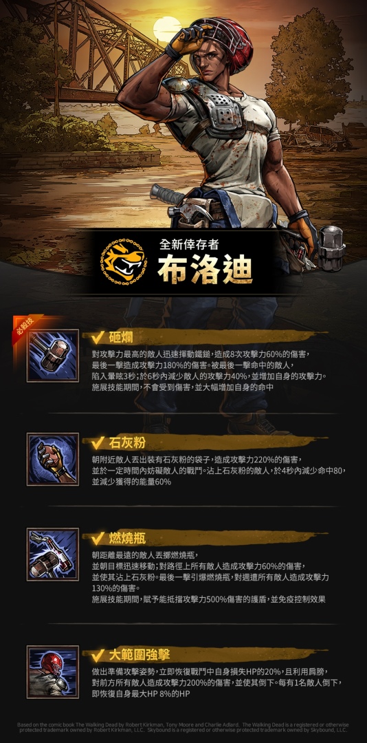《陰屍路：全員出擊》推出全新倖存者「布洛迪」