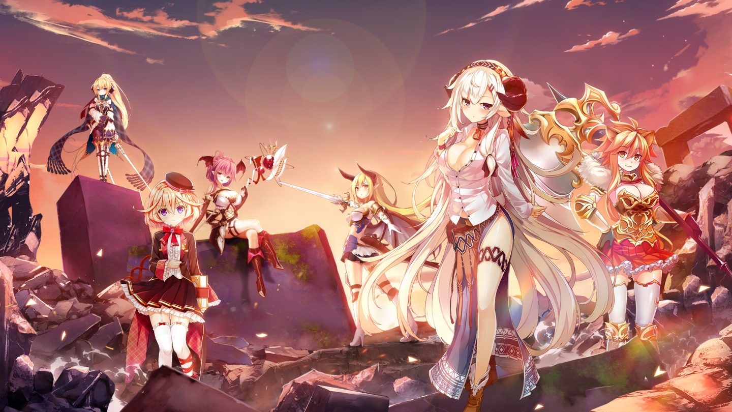 百萬異界少女卡牌 RPG《聖裁迴響 Refrain》重返起點正式上線