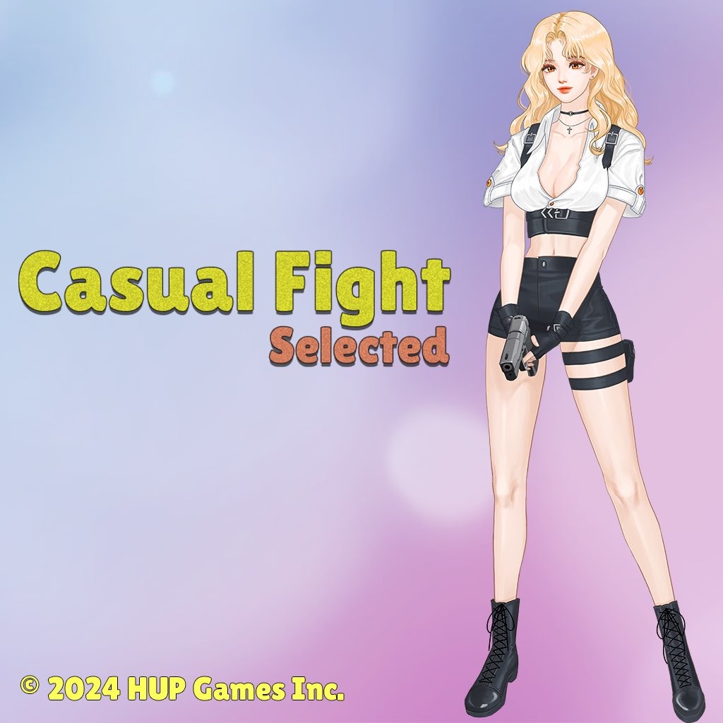 免費動作遊戲《Casual Fight》登上手機雙平台，化身金髮巨乳妞開吉普車追仇家！