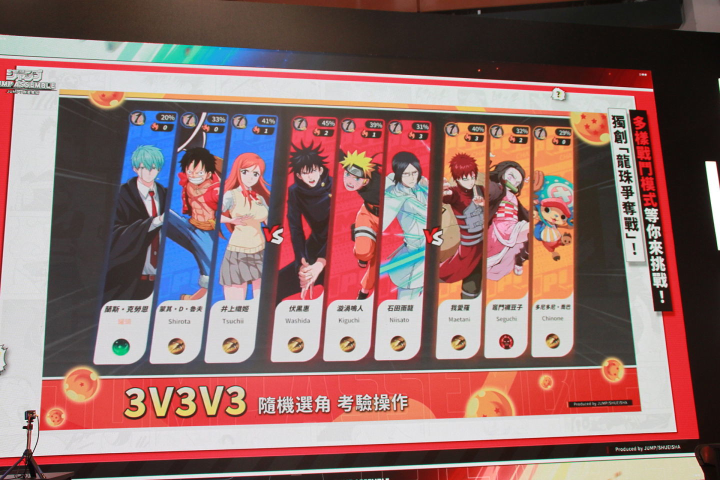 《JUMP：群星集結》進駐動漫展宣布開放事前預約！第九大 IP 上市同步登場釋出
