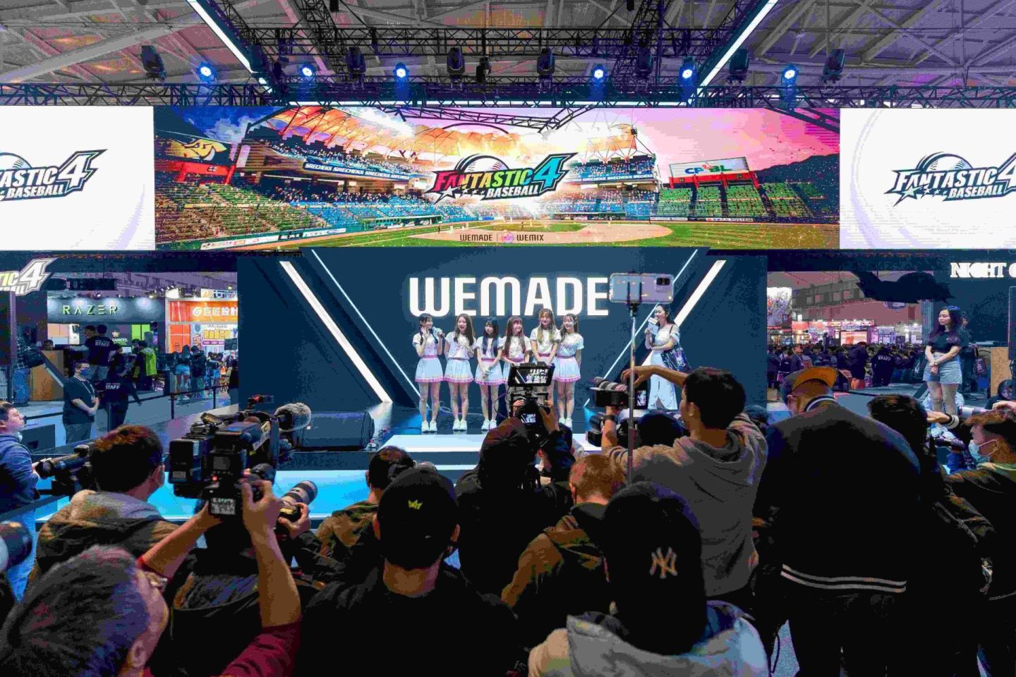 韓國 Wemade 2024 台北電玩展完美落幕！《夜鴉》全球預約火熱進行中、《Fantastic Baseball》3 月震撼登場