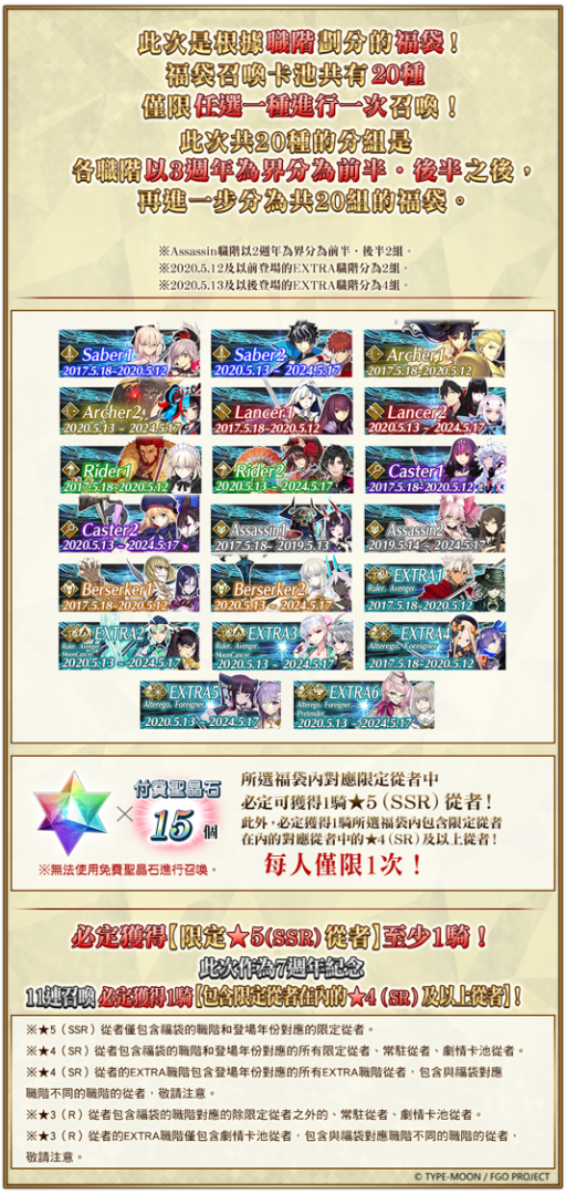 《Fate/Grand Order》繁中版七週年慶典主視覺公開！第二部開發總監獻上週年祝福