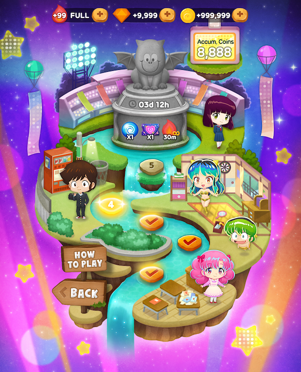 《LINE Bubble 2》×動畫《她來自煩星》聯名合作！「拉姆、諸星當」高級扭蛋登場