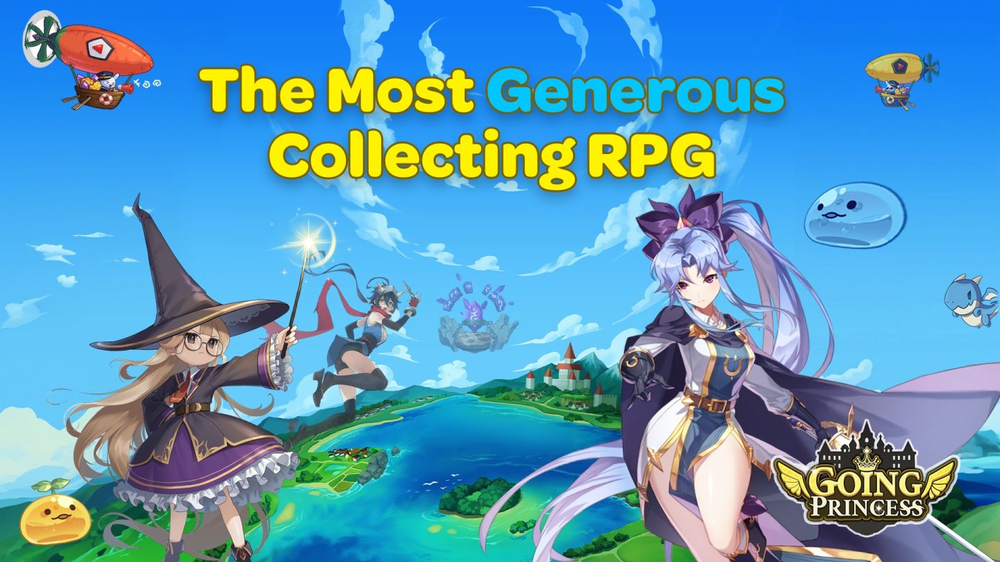 放置型 RPG《Going Princess》正式上市！超豪華特典同步放送