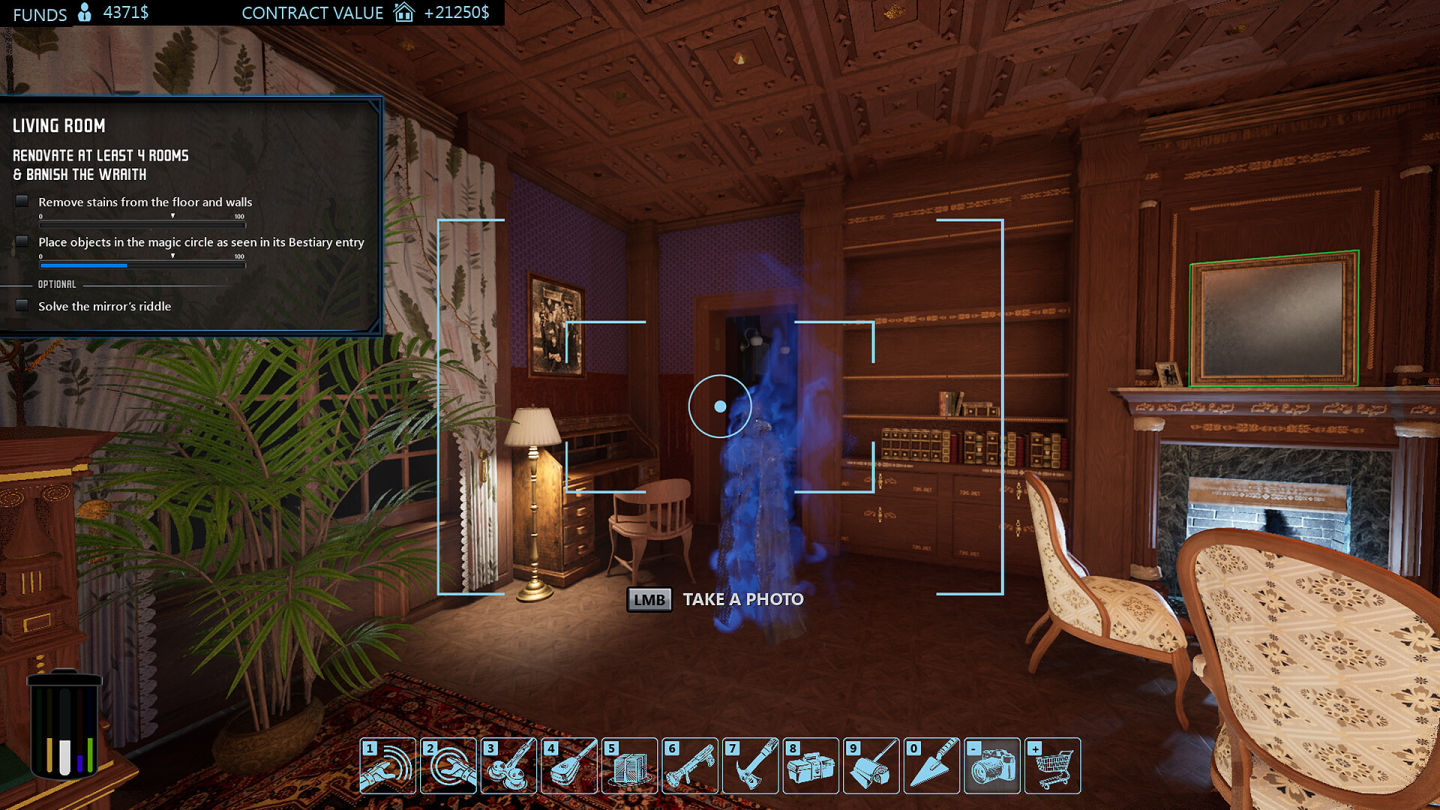 模擬新作《鬼屋裝修工》Steam 發售日公開,成為超自然現象的革新者!