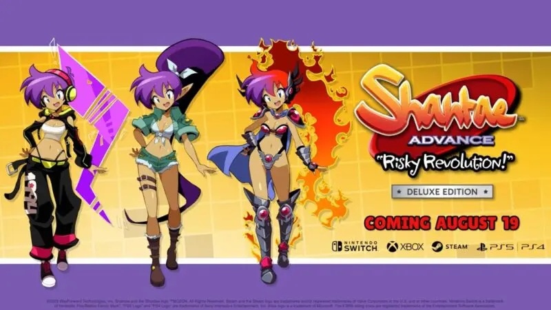 Shantae 復刻版 2D 動作《Shantae 桑塔》系列最新《Shantae Advance：Risky Revolution