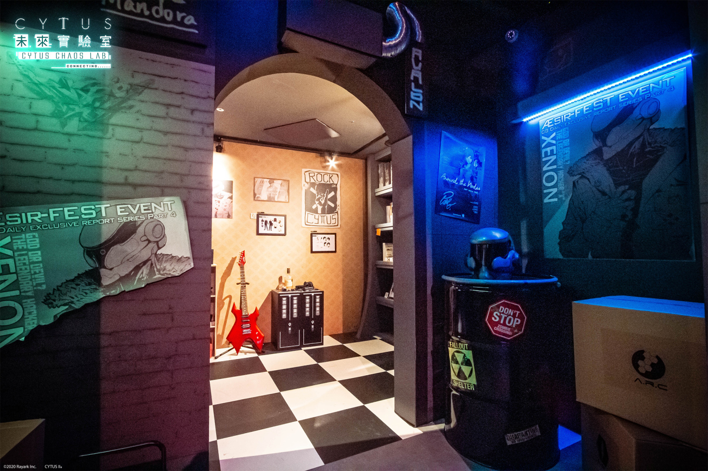 Xenon選曲畫面_實景