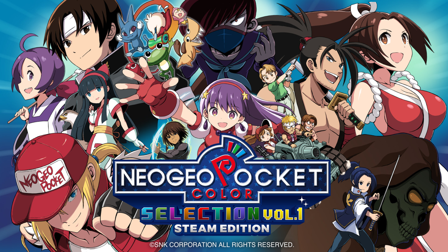 《NEOGEO POCKET COLOR SELECTION Vol.1》與《SNK VS. CAPCOM：THE MATCH OF THE MILLENNIUM》今日起在Steam登場！