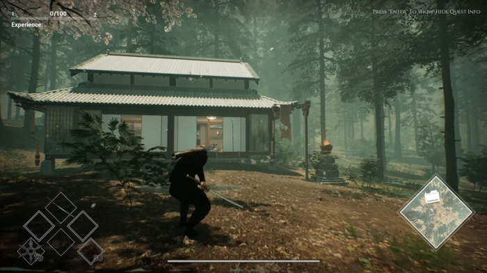 化身忍者潛伏暗處暗殺對手《Ninja Simulator：Prologue 模擬忍者：序章》推出 Steam 試玩版