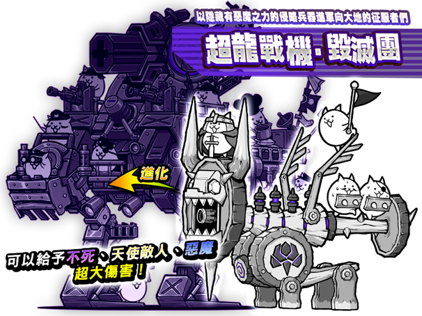 《貓咪大戰爭》稀有轉蛋活動「革命軍隊鋼鐵戰團」系列新角色登場