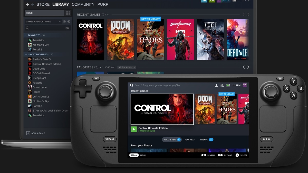 「Steam Deck」宣布對應 Steam 雲端動態同步功能，讓玩家隨時隨地記錄同調不缺漏