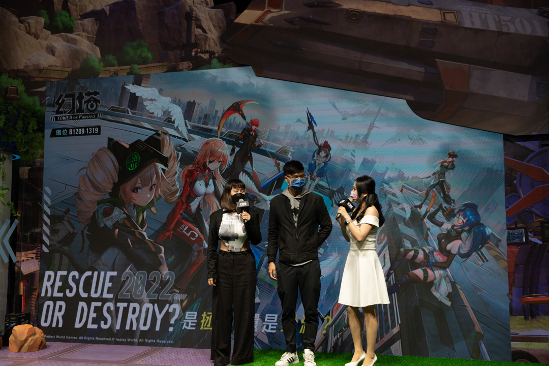 《幻塔》開放現場搶先試玩，遊戲發行商公開台版最新情報