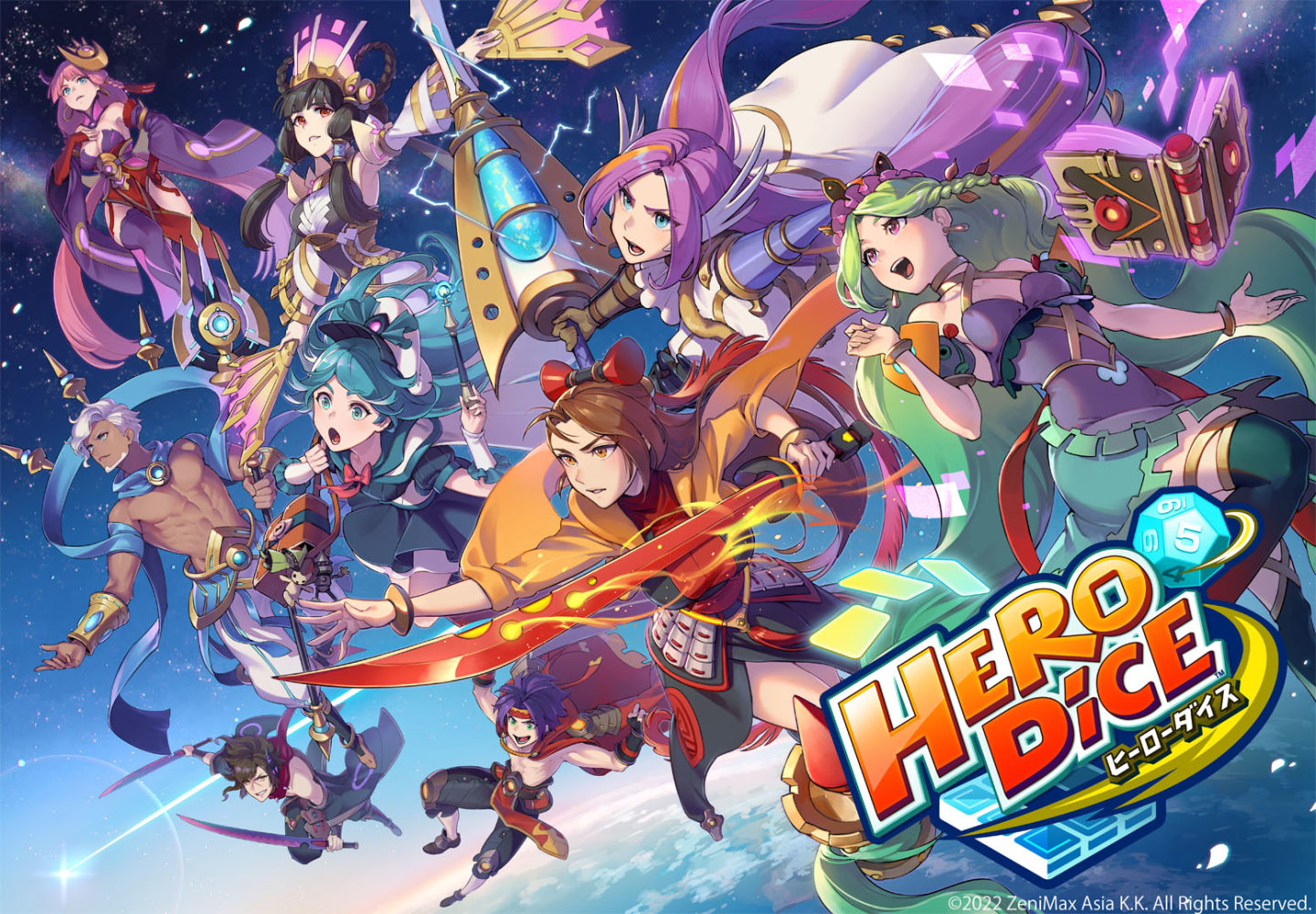 三上真司新桌遊型卡牌對戰手機新作《Hero Dice》公開！事前登錄即日起同步展開