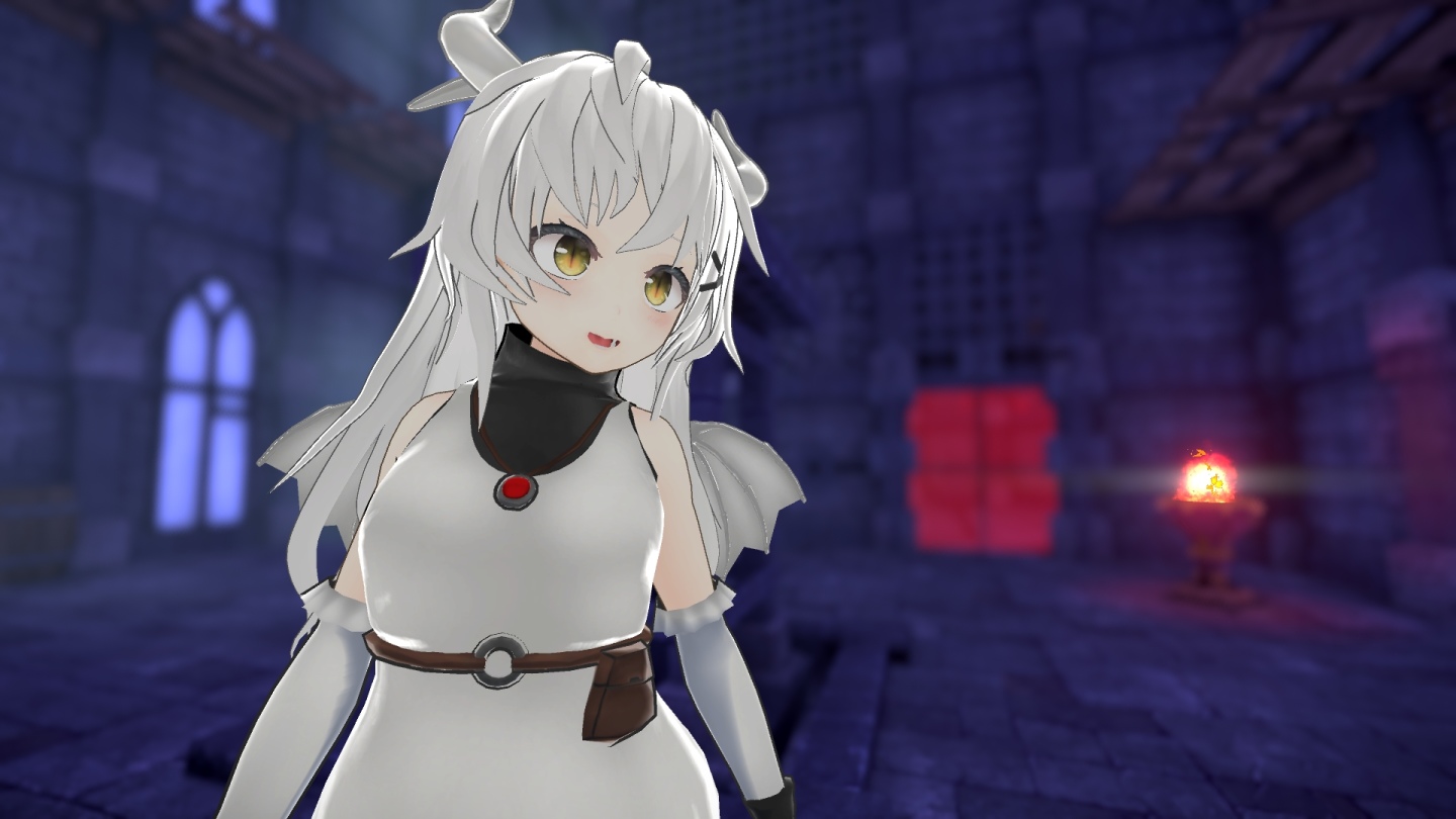 操作少女探索神秘城堡《Shirone：龍族少女》demo 版開放嘗鮮試玩