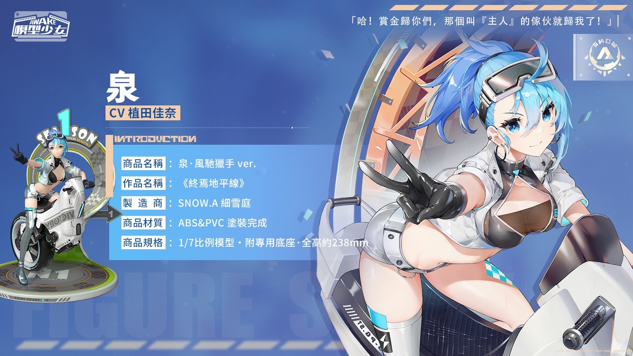 《模型少女AWAKE》週年慶開放！全新模型「蒂亞」、「泉」以及各項週年活動同步推出