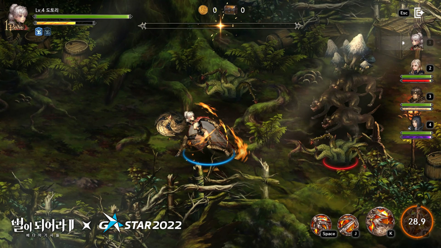 《Dragon Blaze 2：Knights of Veda 星之後裔2：女神騎士》公開新宣傳影片＆最新畫面
