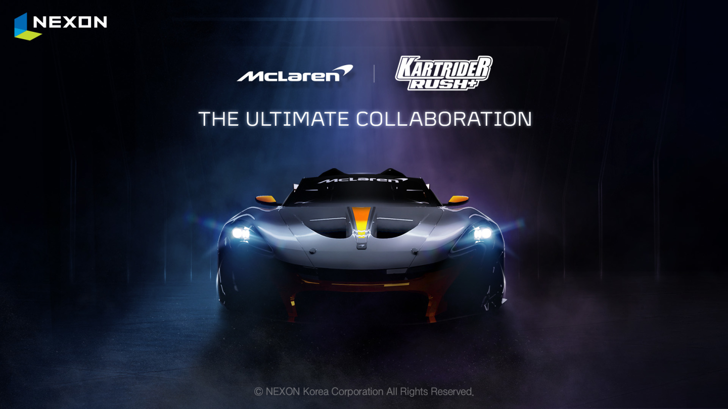 《跑跑卡丁車RUSH+》與跑車品牌「McLaren」進行聯名合作！