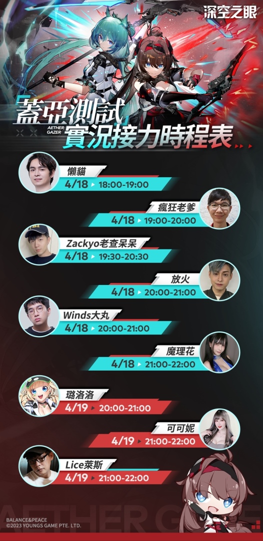 《深空之眼》限量不付費封閉測試今日開啟！高人氣真櫻角色驚艷亮相