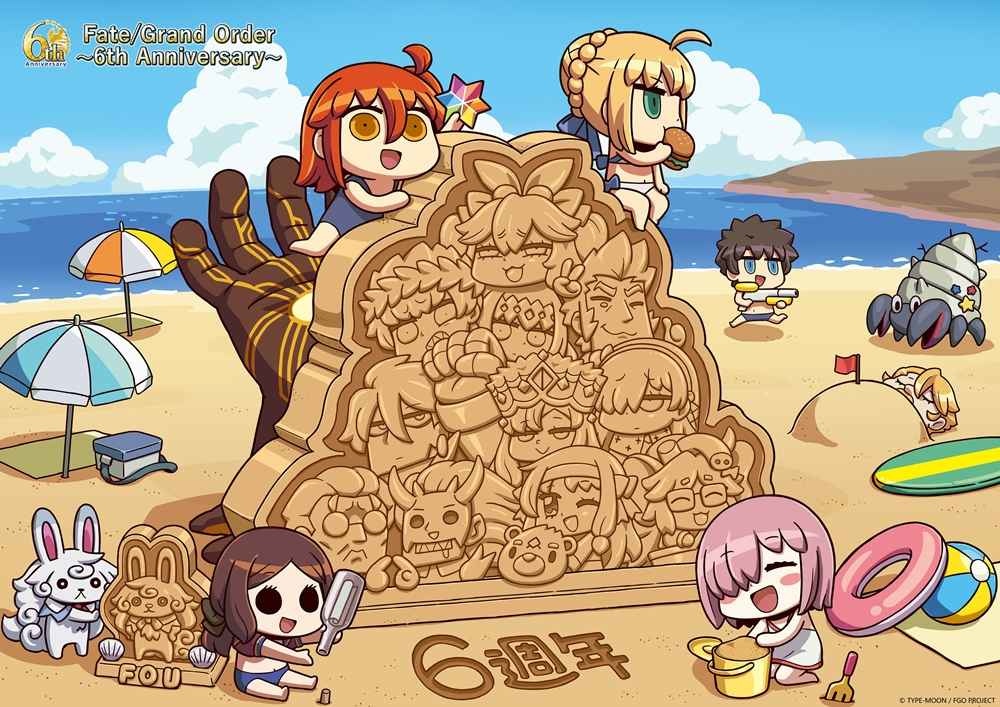 《Fate/Grand Order》繁中版六週年慶典，高雄舉辦沙雕特展確定！