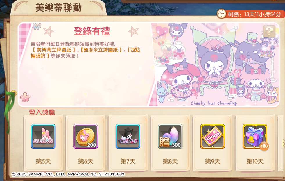 《風之國度》與《三麗鷗-美樂蒂&酷洛米》聯動正式展開，多項限定外觀等待玩家收藏