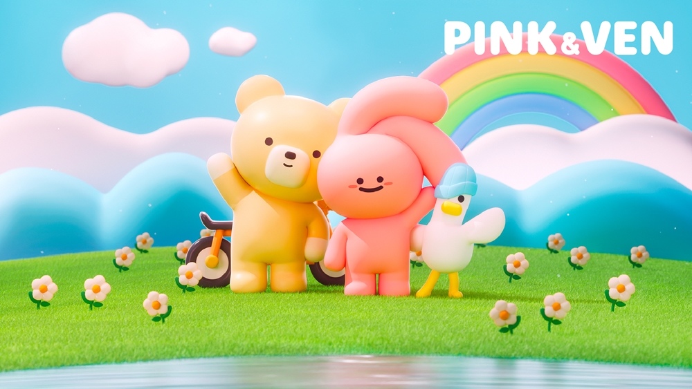 紅心辣椒跨足圖像文創IP授權發展領域 宣布取得韓國《PINK & VEN》獨代權