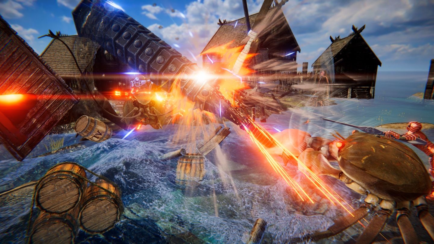 《螃蟹大戰2》Steam 新品節限定DEMO版開放下載，螃蟹騎兵揮舞雙鉗撬翻對手