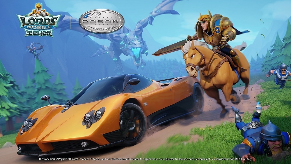 《王國紀元》×PAGANI 夢幻聯動狂野來襲！8 週年慶典正式引爆
