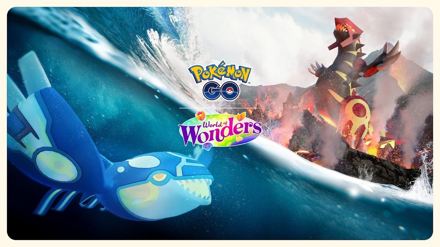 《Pokémon GO》「原始蓋歐卡／原始固拉多」團體戰日 3 月中接續登場