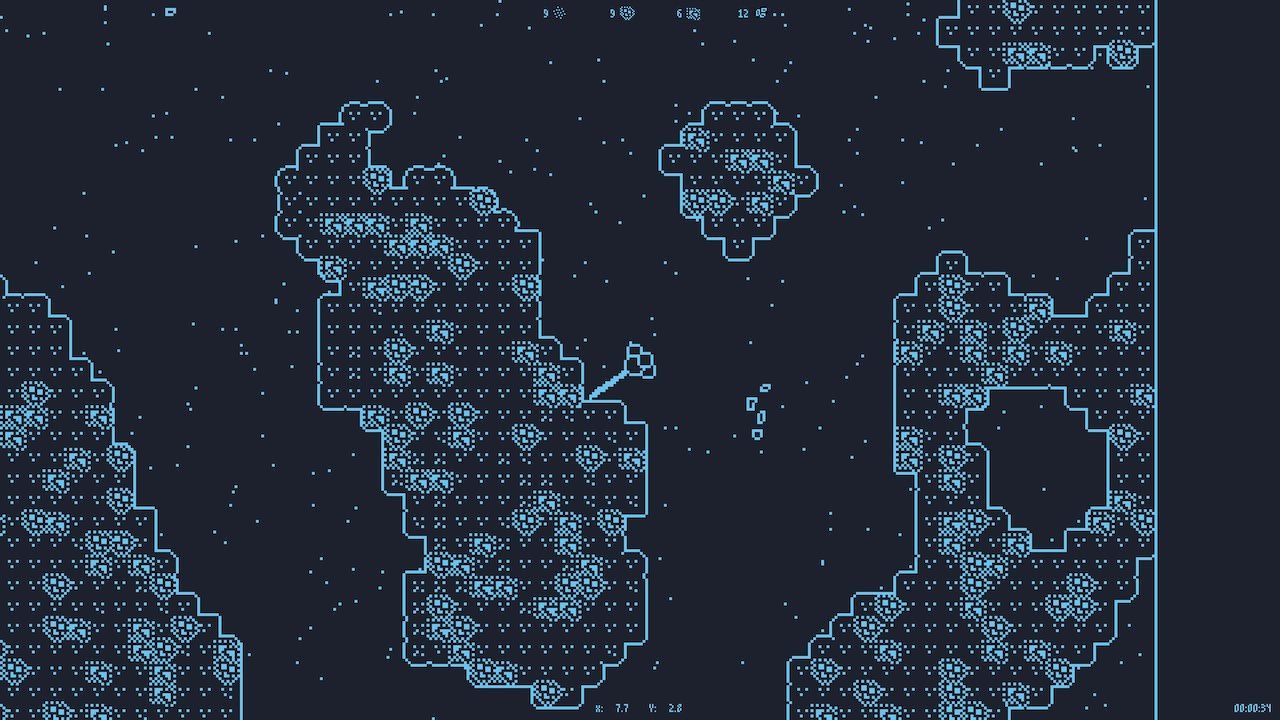 個人開發者挖掘探索動作《Ship Miner》發表！收集資源升級太空船對抗惡勢力來襲