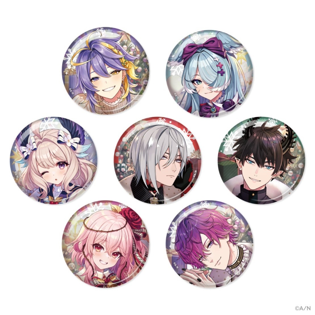 Ren Zotto Happy Holidays 缶バッジ Happy Holidays レンゾット アクリルスタンド 缶バッジ セット