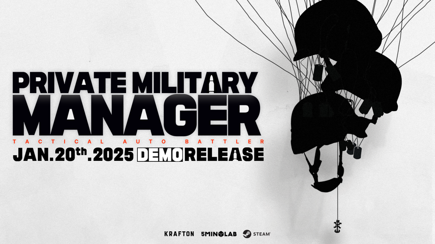 5minlab《Private Military Manager》公開第二次試玩版！2 月參加 Steam 新品節