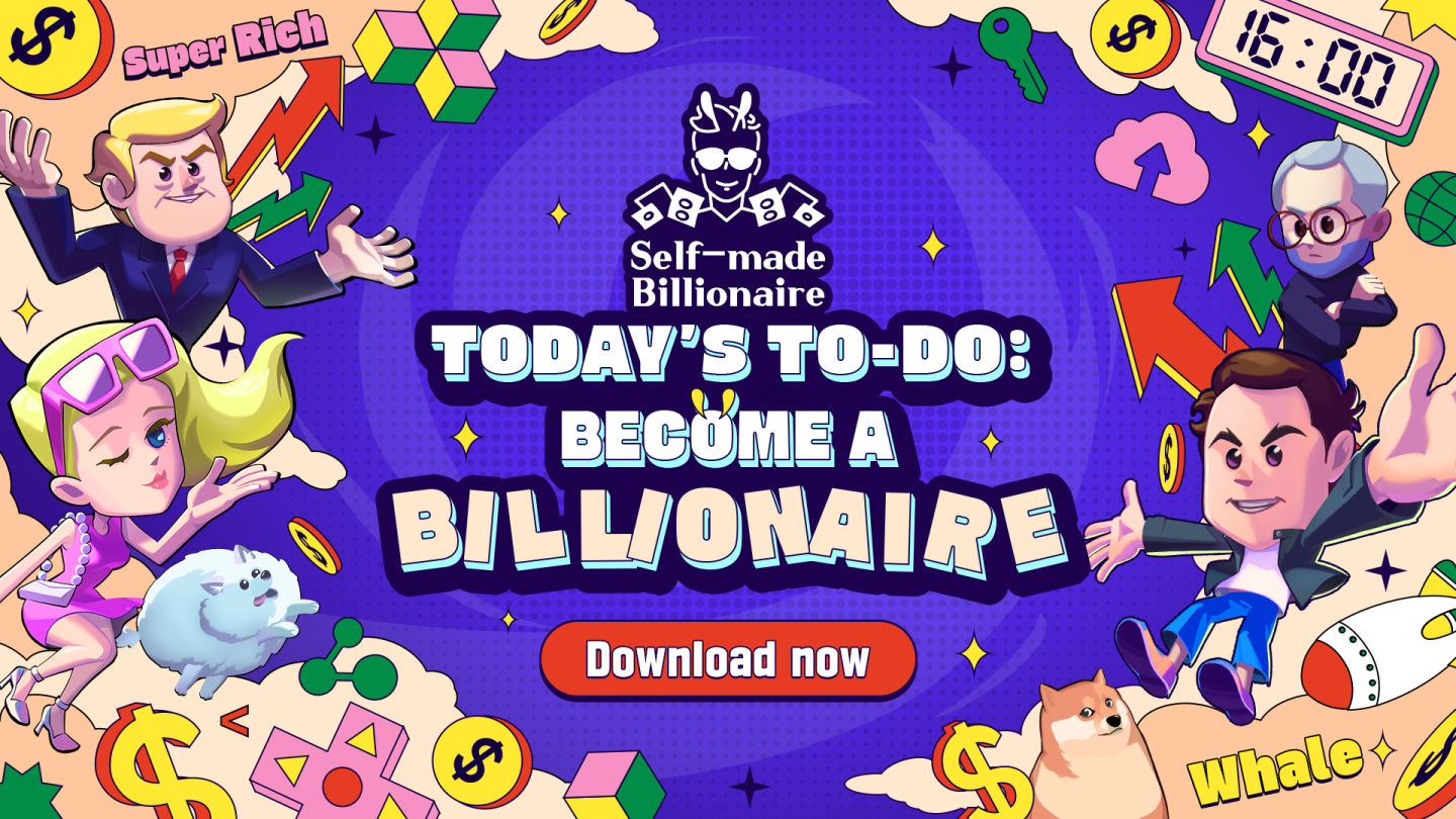 Marblex 年度首款遊戲《Self-made Billionaire：Stock Game》登場