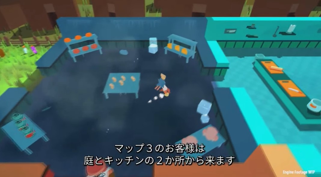【TGS 2021】超忙碌餐館經營《It's Mealtime！》多樣競賽玩法挑戰玩家接客能力