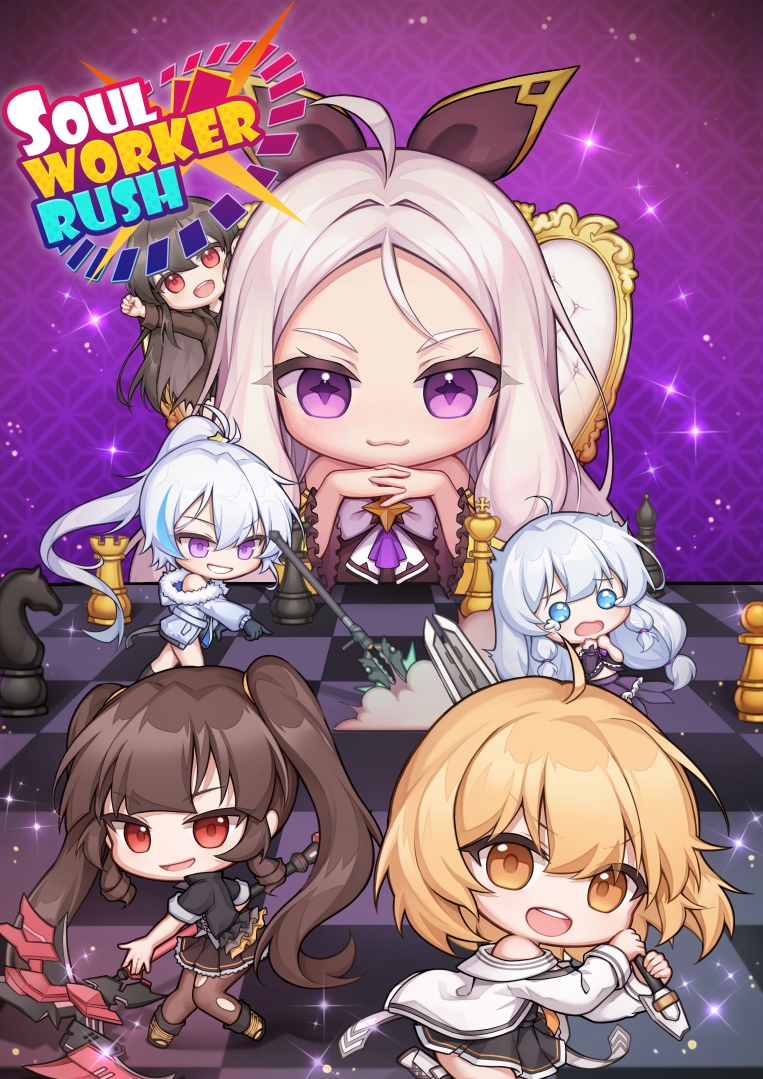《靈魂行者》美少女戰略新作《Soul Worker Rush》韓國 CBT 限時測試開始