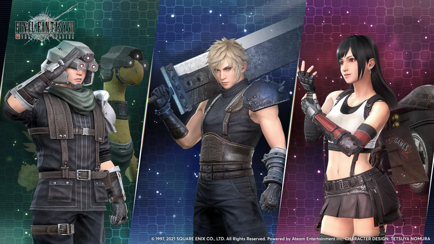 《FINAL FANTASY VII THE FIRST SOLDIER》上市！第1賽季「神羅的躍進」開幕，克勞德、蒂法角色外觀登場！