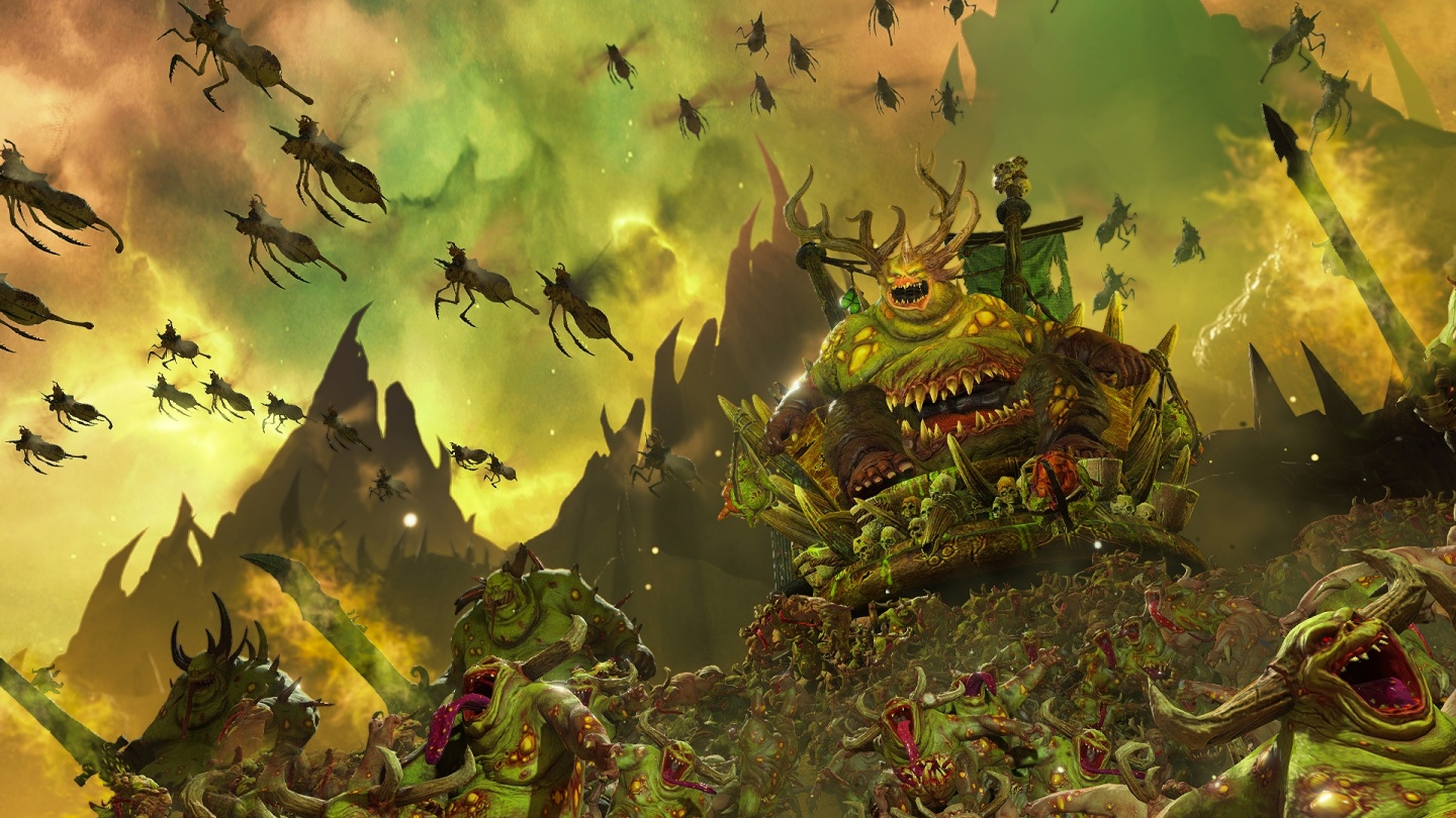 《全軍破敵》新作《Total War：Warhammer III》進入納垢世界挑戰瘟疫惡魔