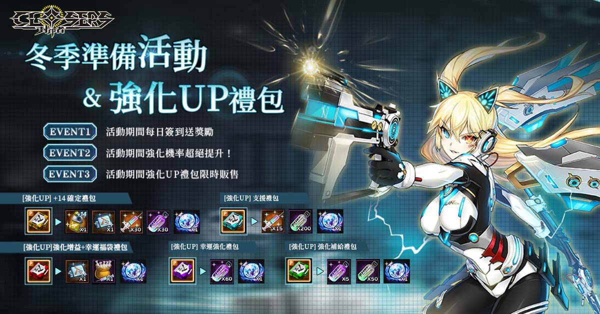 《封印者：CLOSERS》「露西」解決師最高等級擴張Lv.88 主線劇情第二、三章開放