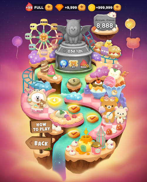 《LINE Bubble 2》與迎接20週年的人氣角色「拉拉熊」合作開跑！