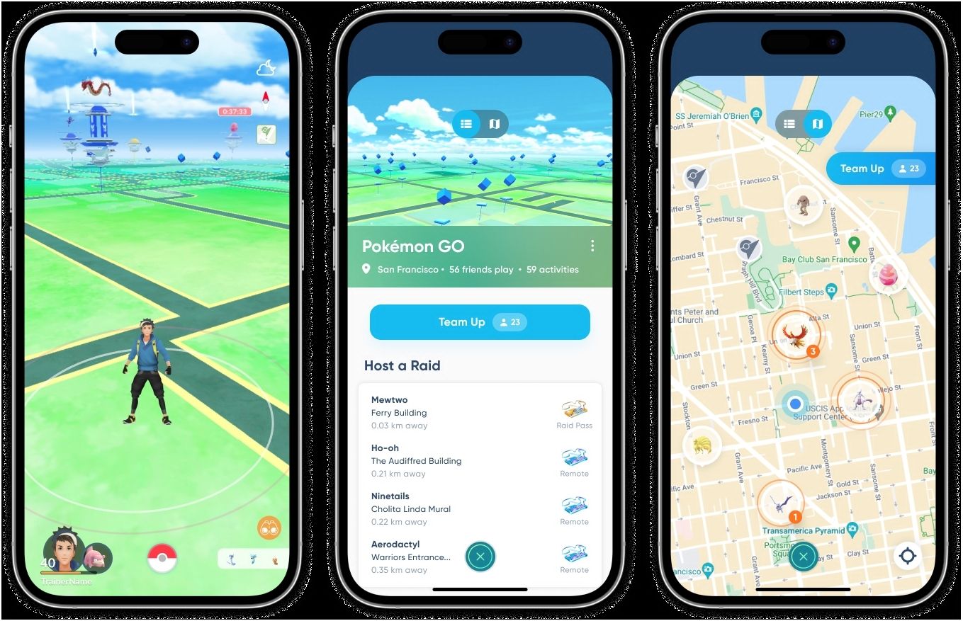 《Pokémon GO》社交應用程式「Campfire」全球同步開放！新功能「團體戰小組」更新上線