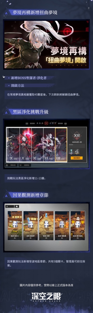 3D動作手遊《深空之眼》全新版本「迷蝶所歸處」正式上線！超人氣S級修正者暗星•赫爾登場！