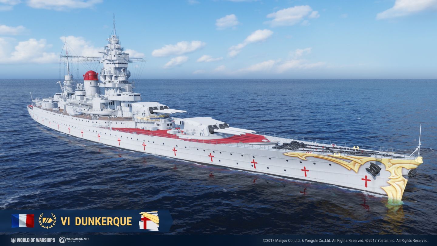 《戰艦世界》和《碧藍航線》第五波合作正式登場！完成任務將可獲得永久迷彩和信號旗