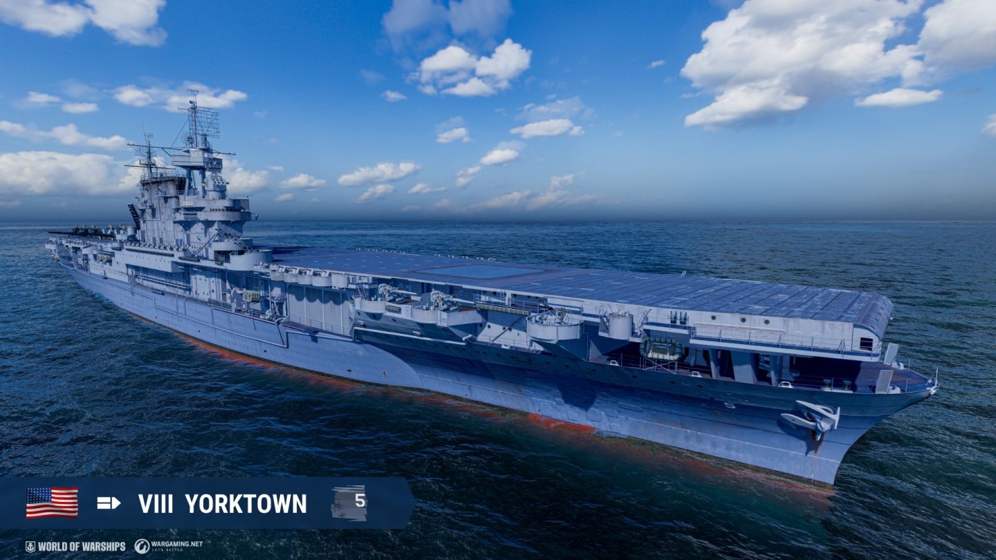 《戰艦世界》推出 13.0 版本更新！全新美國航空母艦進入搶先體驗階段