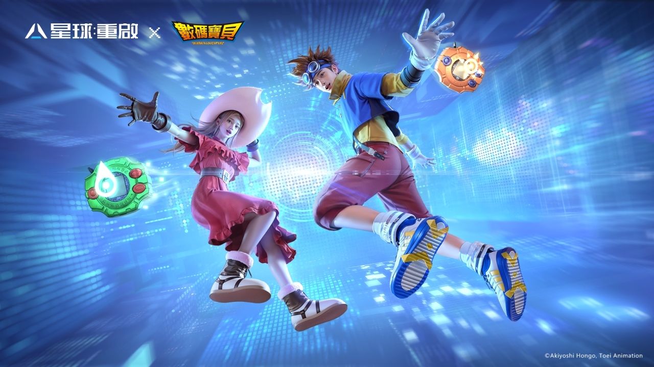《星球：重啟》×《數碼寶貝》聯動登場！穿越時空的進化數碼獸熱潮掀起