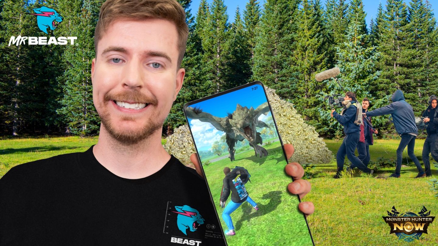 《魔物獵人 Now》新功能「次元連結」異地狩獵成真！內容創作者 MrBeast 活動即將展開
