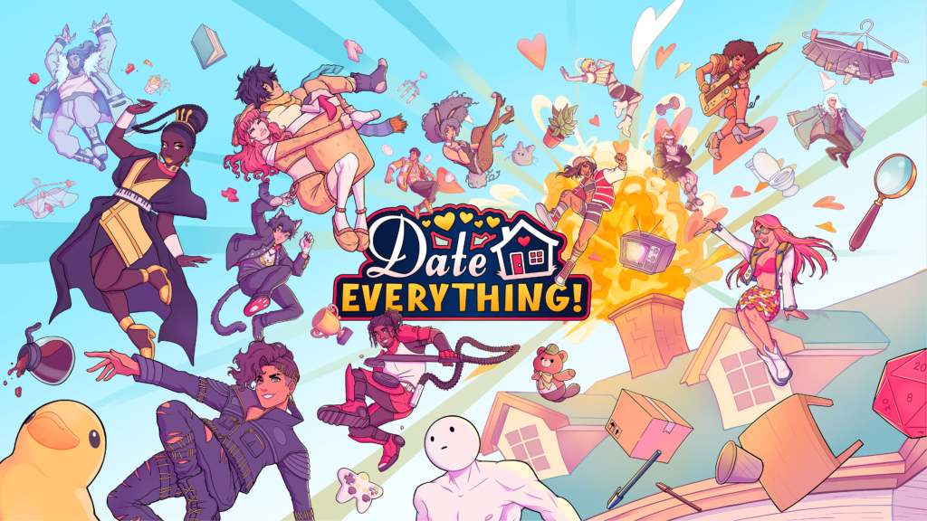 沙盒約會模擬《Date Everything!》2025 年情人節推出，一百個擬人化角色等你攻略！